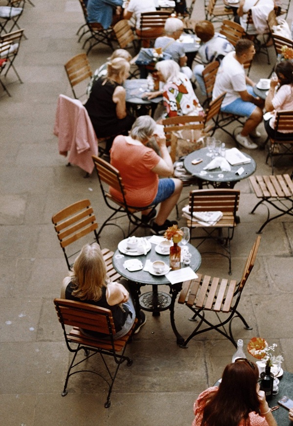Photo of an Outdooor Cafe